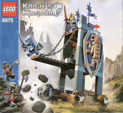 Lego Knights Kindom Bauanleitung -King's Siege Tower- (8875)