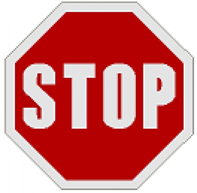 Lego Verkehrszeichen mit Clip -Stop- (890px1)