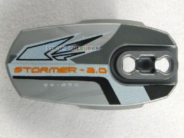 Lego Hero Factory Panzer Größe 5 mit Kugelaufnahme  bedruckt (90639pb001)