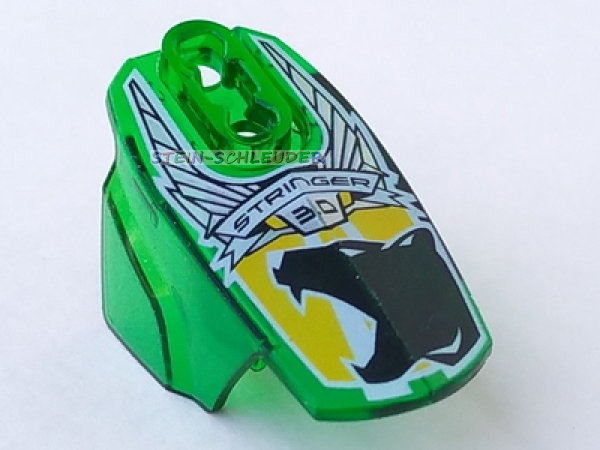 Lego Hero Factory Panzer Größe 5 mit Kugelaufnahme  bedruckt (90639pb013)