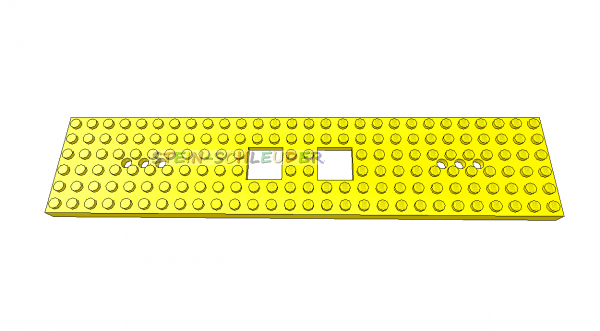 Lego Zuggrundplatte 6 x 28 (92339)