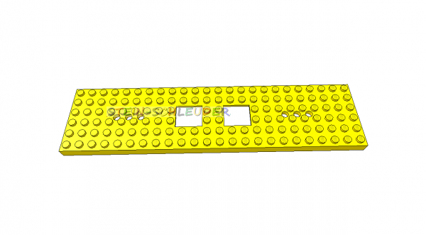 Lego Zuggrundplatte 6 x 24 (92340)