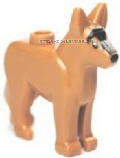 Lego Schäferhund bedruckt (92586pb01)