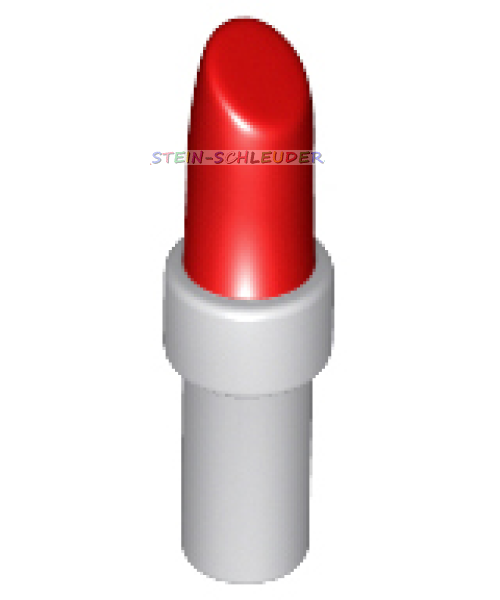 Lego  Minifigur Lippenstift mit hellgrauem Griff (93094pb01)