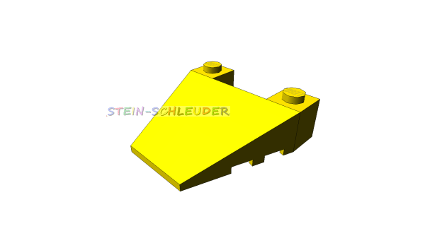 Lego Keilstein 4 x 4 mit Ausschitt  (48933)