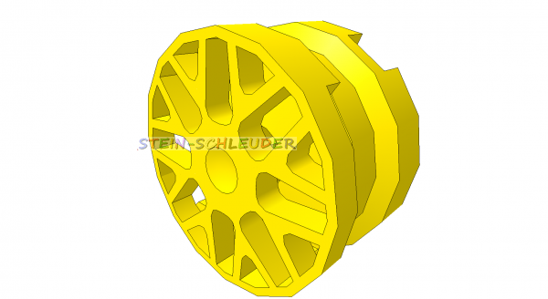 Lego Felge 11 x 6 mit 8 y-Speichen (93595)