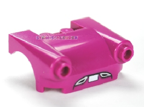 Lego Motorhaube 3 x 4 bedruckt (93597pb001)