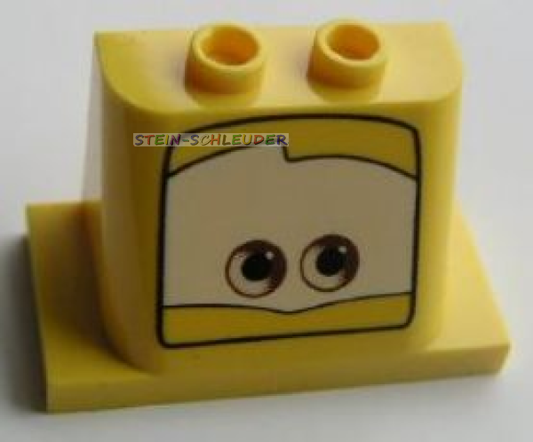 Lego Windschutz 2 x 3 x 2 bedruckt (93598pb02)