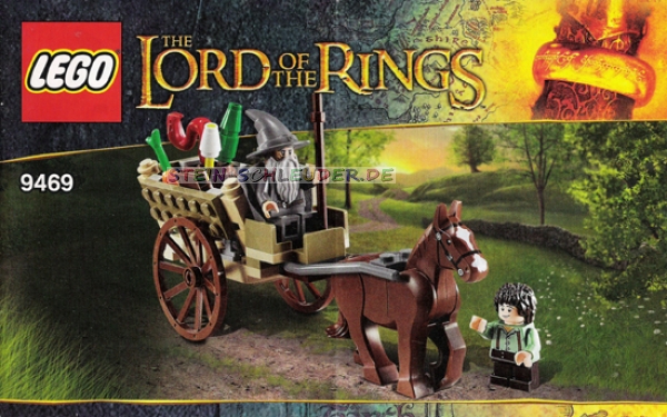 Lego Herr der Ringe Bauanleitung -Gandalf Arrives- (9469)