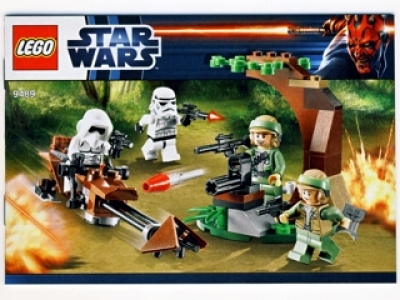 Lego Bauanleitung -Endor Rebel Trooper & Imperial Trooper Battle Pack- (9489)