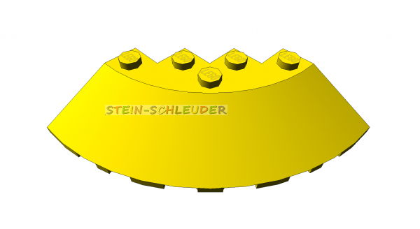 Lego Viertelkreis Stein 6 x 6 (95188)