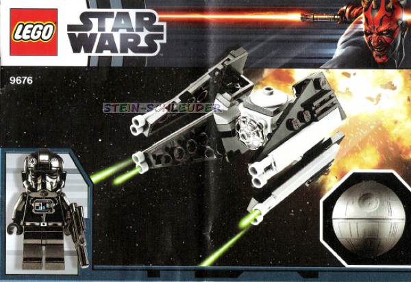Lego Bauanleitung -TIE Interceptor & Death Star- (9676)
