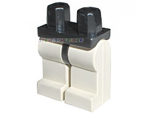 Lego Minifigur Hüfte mit weißen Beinen (970c01)