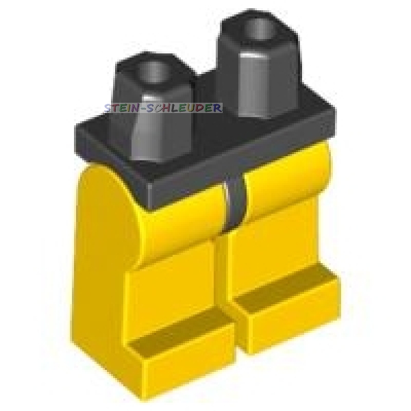 Lego Minifigur Hüfte mit gelben Beinen (970c03)