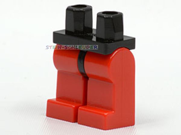 Lego Minifigur Hüfte mit roten Beinen (970c05)