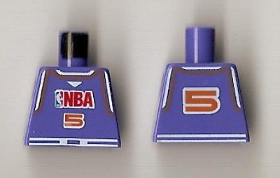 Lego Basketball Torso NBA-Spieler Nr 5 (973bpb180)