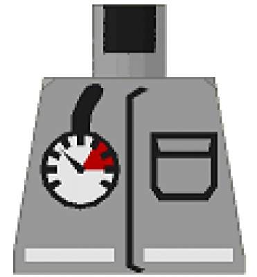 Lego Minifigur Torso Extreme Team (973p29)