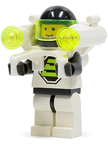 Lego Space Minifigur -Blacktron II- (973p51c03)