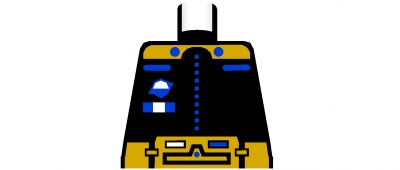 Lego Minifigur Torso -Space Ice Planet- (973p61)