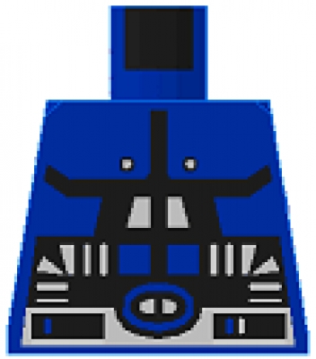 Lego Minifigur Torso -Spyrius- (973p66)