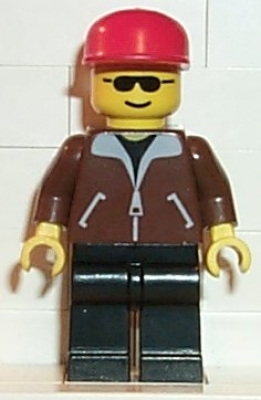 Lego Classic Town Minifigur - Bomberjacke-  (973p70c05)