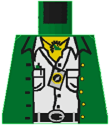 Lego Minifigur Torso Adventures (973pa8)