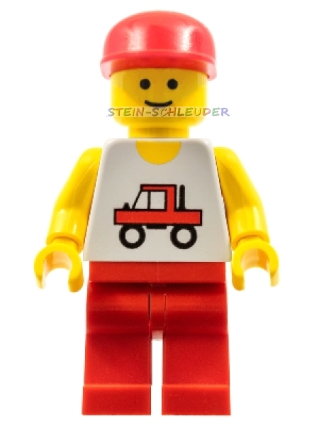 Lego Town Minifigur -Trucker- (973pb0006c04)
