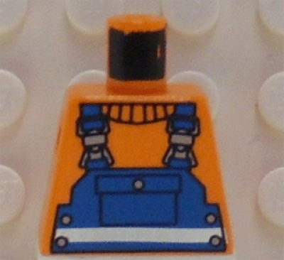Lego Minifigur Torso -Bauarbeiter- (973pb0014)