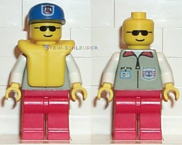 Lego Classic Town Minifigur -Coast Guard- (973pb0040c01)