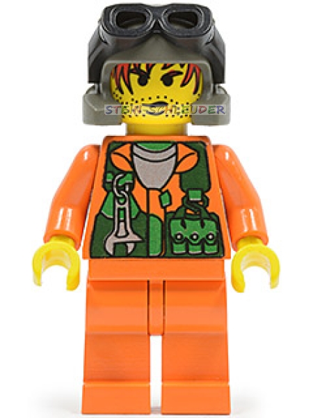 Lego Rock Raiders Minifigur -Sparks- (973pb0090c04)