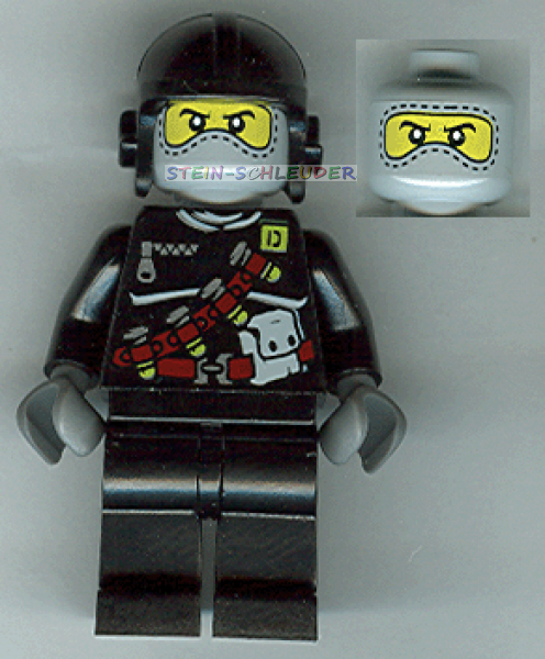 Lego Minifigure Dino Attack -Specs- (973pb0178c02)
