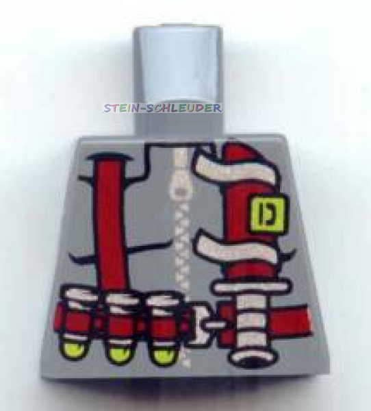 Lego Minifigur Torso -Dino Attack- (973pb0179)