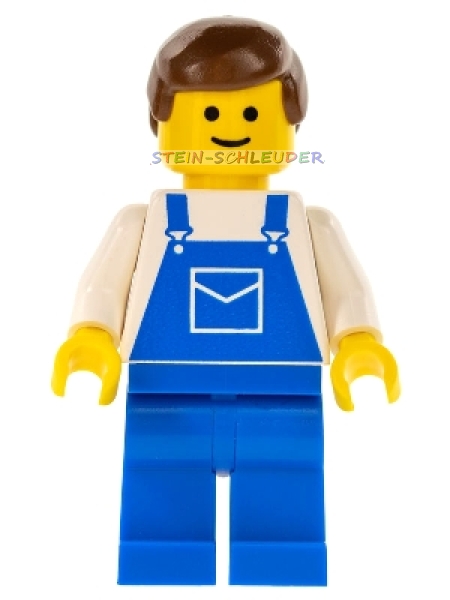 Lego Minifigur mit Latzhose (973pb0201c10)