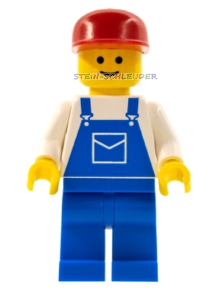 Lego Minifigur mit Latzhose (973pb0201c13)