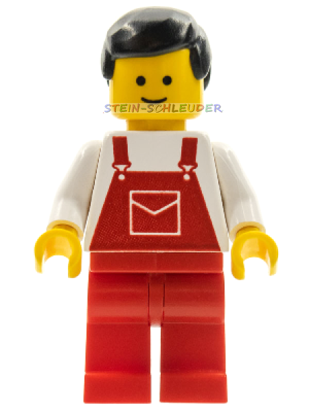 Lego Town Minifigur -Latzhose mit Brief- (973pb0203c01)