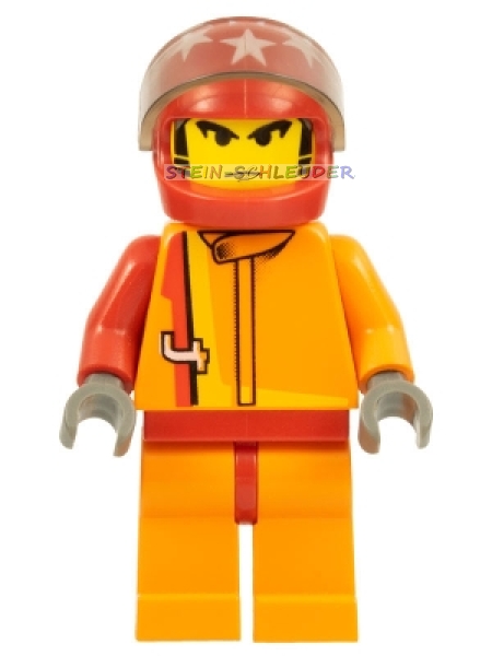 Lego Minifigur -Race Driver Scorcher- (973pb0212c01)