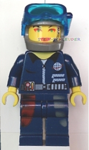 Lego Alpha Team Minifigur -Cam- (973pb0221c01)