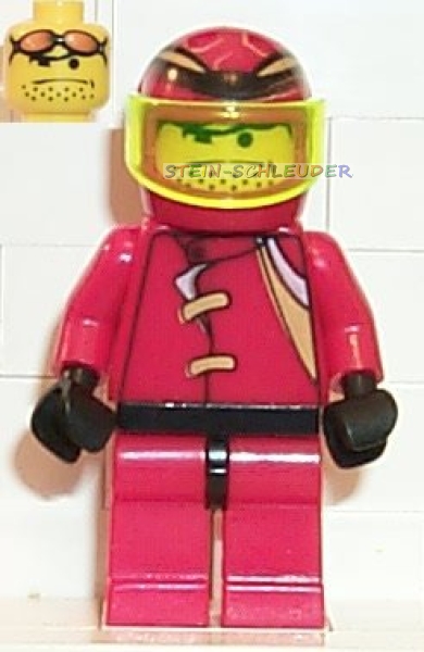 Lego  Racer Minifigur - Nitro Flash- (973pb0223c01)