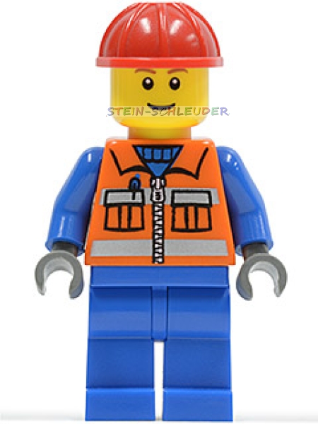 Lego Minifigur -Bauarbeiter- (973pb0263c01)