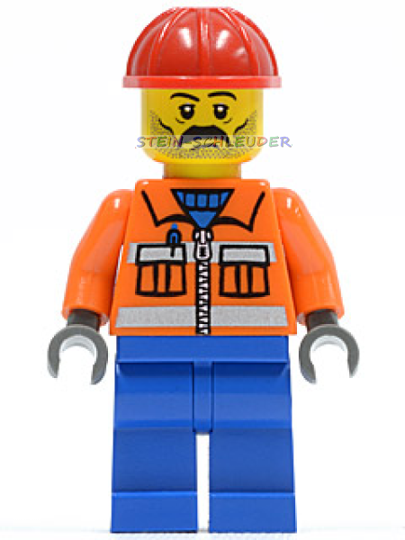 Lego Minifigur -Bauarbeiter- (973pb0263c09)