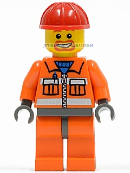 Lego Minifigur -Bauarbeiter- (973pb0263c12)