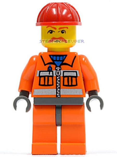 Lego Minifigur -Bauarbeiter- (973pb0263c13)
