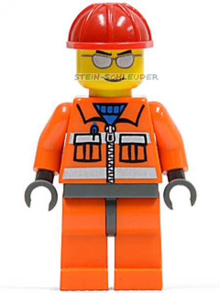 Lego Minifigur -Bauarbeiter- (973pb0263c14)