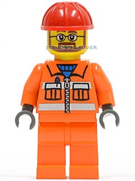 Lego Minifigur -Bauarbeiter- (973pb0263c17)