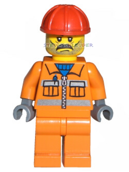 Lego Minifigur -Bauarbeiter- (973pb0263c14)