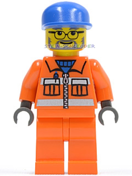 Lego Minifigur -Bauarbeiter- (973pb0263c36)