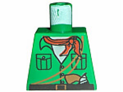 Lego Minifigur Torso Adventures (973pb0281)