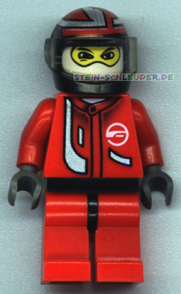 Lego Minifigur -Rennfahrer- (973pb0295c01)
