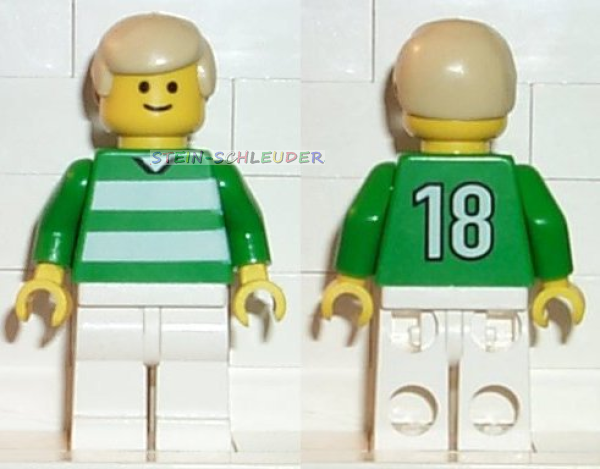 Lego Minifigur Fußballer (973pb0366c01)