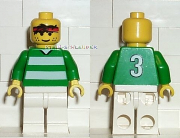 Lego Minifigur Fußballer (973pb0368c01)